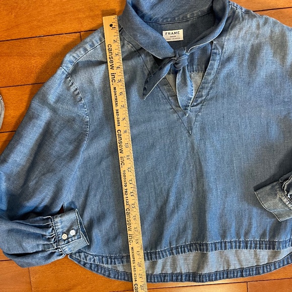 Frame Denim Crop shirt - Picture 9 of 15